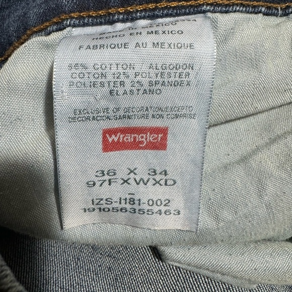 Men’s Wrangler Jeans size 36 x 34 - Picture 6 of 8